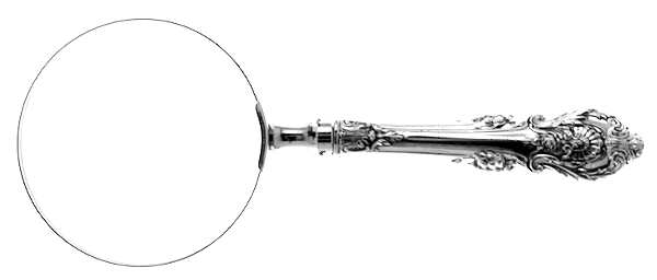 Sir Christopher (Sterling) Magnifying Glass