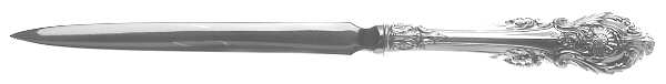Sir Christopher (Sterling) Letter Opener with Stainless Blade