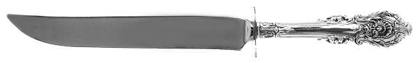 Sir Christopher (Sterling) Small Steak Carving Knife with Stainless Blade