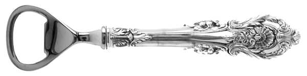 Sir Christopher (Sterling) Bottle Opener with Stainless Bowl