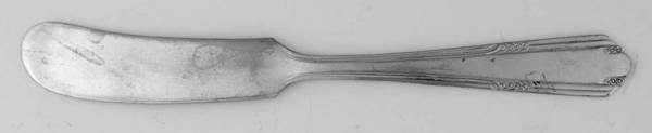 Simplicity (Silverplate, 1933) Flat Handle Butter Spreader