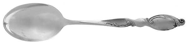 Silver Swirl (Sterling) Youth Five O'Clock Spoon