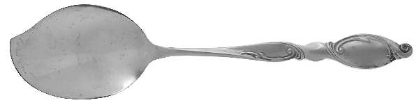 Silver Swirl (Sterling) Large Solid Jelly Server