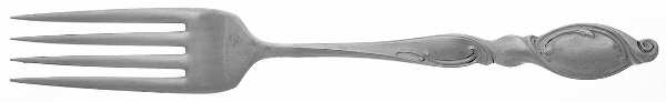 Silver Swirl (Sterling) Fork by Wallace Silver