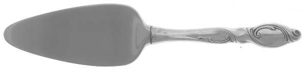 Silver Swirl (Sterling) Cheese Server with Stainless Blade