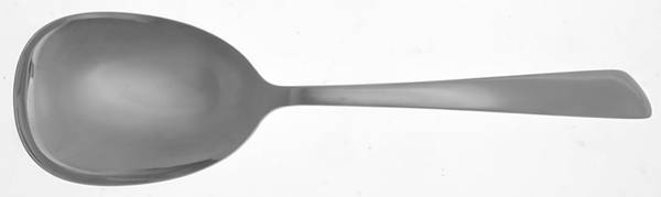 Slant (Stainless) Solid Smooth Casserole Spoon