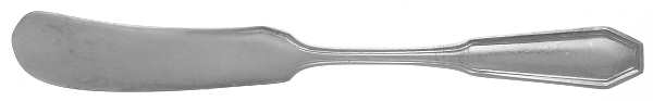 Somerset (Sterling, 1913) Flat Handle Butter Spreader