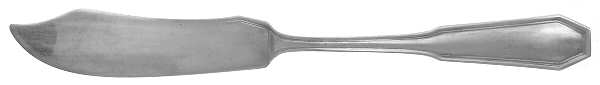 Somerset (Sterling, 1913) Flat Handle Master Butter Knife