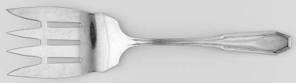 Somerset (Sterling, 1913) Large Solid Fish Serving Fork