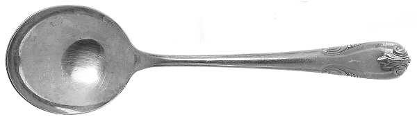 Sonata (Silverplate, 1947) Round Bowl Soup Spoon (Cream Soup)