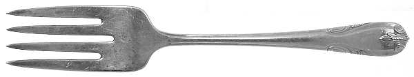 Sonata (Silverplate, 1947) Small Solid Cold Meat Serving Fork