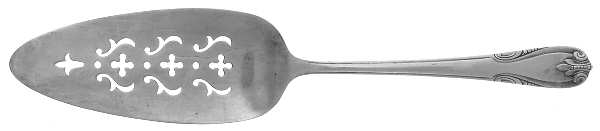Sonata (Silverplate, 1947) Solid Pierced Pie Server