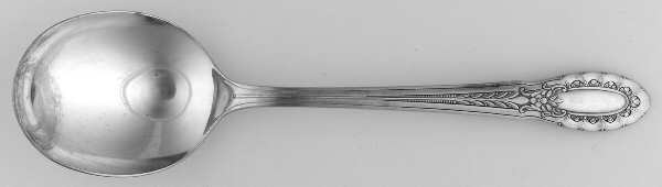 Southgate (Silverplate, 1937) Round Bowl Soup Spoon (Gumbo)
