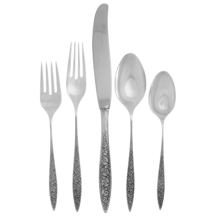 Spanish Lace (Sterling, 1964) 40 Piece Estate Set by Wallace Silver