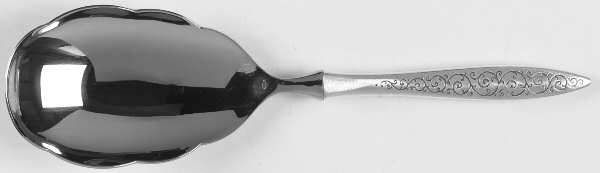 Spanish Lace (Sterling, 1964) Rice Spoon-Stainless Bowl