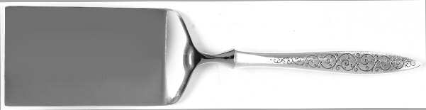 Spanish Lace (Sterling, 1964) Lasagna Server with Stainless Blade