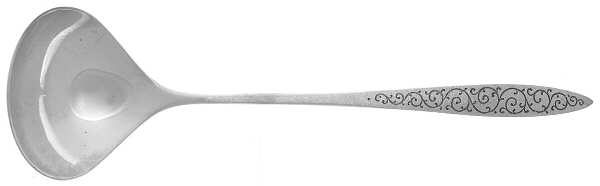 Spanish Lace (Sterling, 1964) Solid Piece Cream Ladle by Wallace Silver