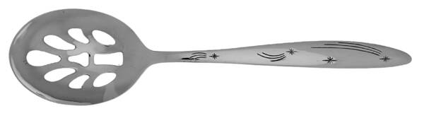 Star Crest (Stainless) Pierced Tablespoon (Serving Spoon)