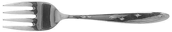 Star Crest (Stainless) Individual Salad Fork