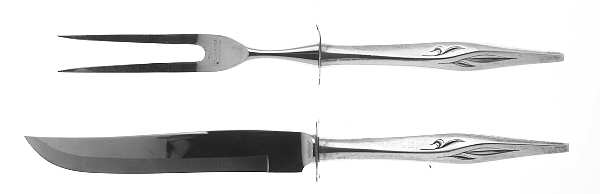 Still Mood (Sterling, 1963) Small Stainless Blade 2-Piece Steak Carving Set