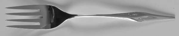 Still Mood (Sterling, 1963) Large Solid Cold Meat Serving Fork