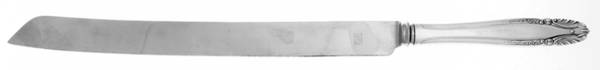 Stradivari (Sterling, 1937, No Monograms) Cake Slicer with Stainless Blade