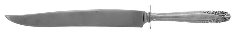 Stradivari (Sterling, 1937, No Monograms) Small Steak Carving Knife with Stainless Blade
