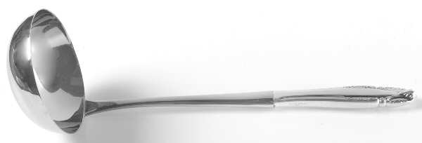 Stradivari (Sterling, 1937, No Monograms) Soup Ladle with Stainless Bowl
