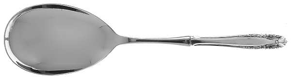 Stradivari (Sterling, 1937, No Monograms) Salad Servng Spoon with Stainless Bowl