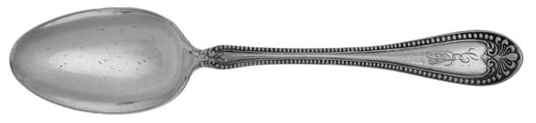 Stuart (Silverplate, 1899) Monogram Teaspoon