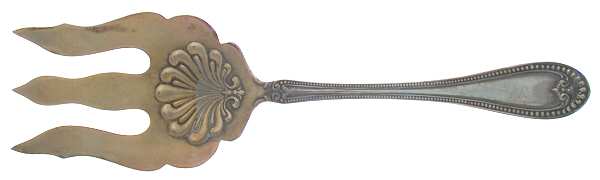 Stuart (Silverplate, 1899) Large Solid Fish Serving Fork