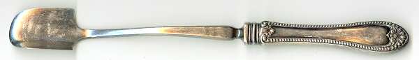 Stuart (Silverplate, 1899) Cheese Scoop with Silverplate Scoop