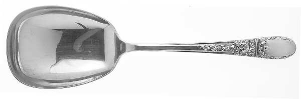 Sweetheart II-Hollywood II (Silverplate, 1946-48) Solid Smooth Casserole Spoon