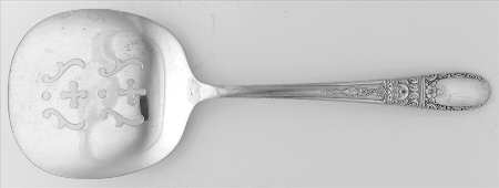 Sweetheart II-Hollywood II (Silverplate, 1946-48) Tomato Server, Solid Piece