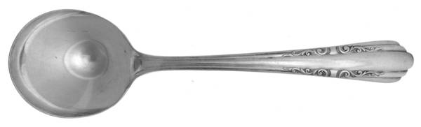 Thalia (Silverplate, 1941) Round Bowl Soup Spoon (Gumbo)
