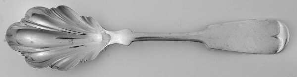 Tipped (Sterling, 1890) Sugar Shell Spoon
