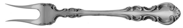 Troy (Silverplate, 1902) Short Handle Pickle/Olive Fork