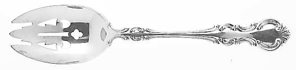 Troy (Silverplate, 1902) Pierced Tablespoon (Serving Spoon)