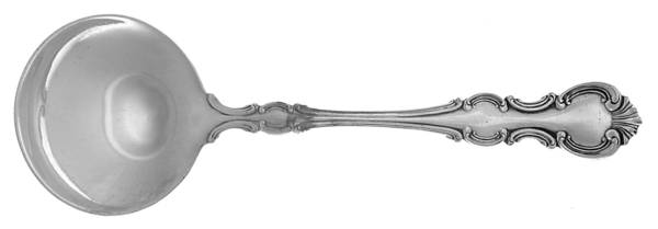 Troy (Silverplate, 1902) Round Bowl Soup Spoon (Bouillon)
