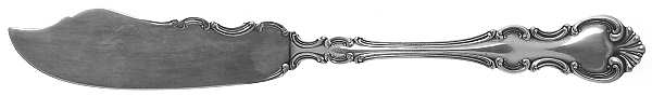 Troy (Silverplate, 1902) Flat Handle Master Butter Knife
