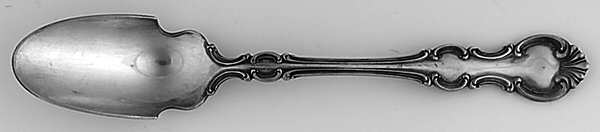 Troy (Silverplate, 1902, Monograms) Solid Cheese Scoop