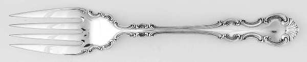 Troy (Silverplate, 1902) Dessert Fork
