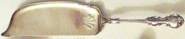 Troy (Silverplate, 1902) Large Flat Handle Crumb Knife/Crumber