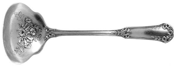 Trumpet Vine (Silverplate, 1912) Solid Piece Cream Ladle