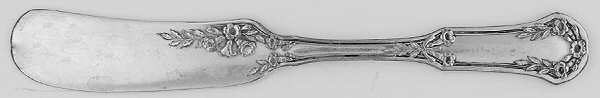 Trumpet Vine (Silverplate, 1912) Flat Handle Butter Spreader
