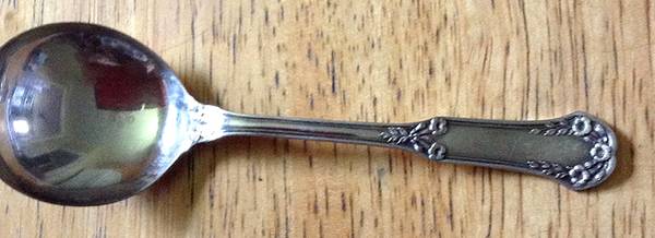 Trumpet Vine (Silverplate, 1912) Round Bowl Soup Spoon (Bouillon)