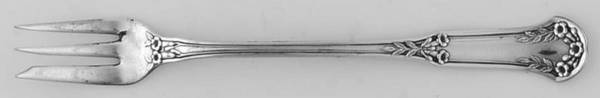 Trumpet Vine (Silverplate, 1912) Cocktail/Seafood Fork