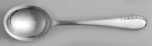 Ultra (Silverplate, 1934) Round Bowl Soup Spoon (Gumbo)