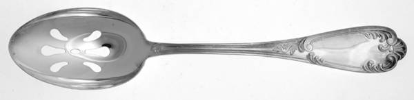 Venezia (Sterling) Pierced Tablespoon (Serving Spoon)