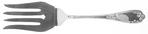 Venezia (Sterling) Large Solid Cold Meat Serving Fork